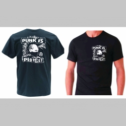 Punk is Protest  pánske tričko s obojstrannou potlačou 100%bavlna
